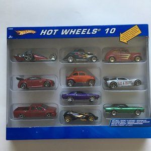 NIB Hot Wheels 10 Pack With Exclusive Car